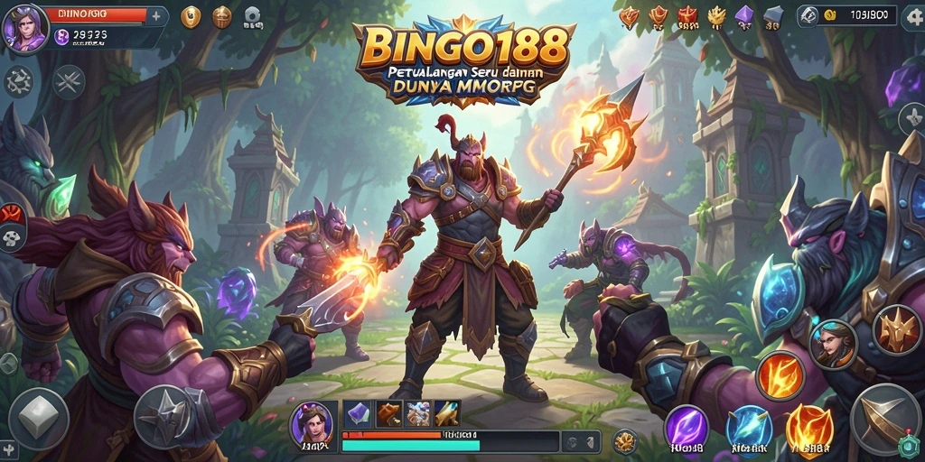 Gameplay seru BINGO188 di dunia MMORPG yang luas.