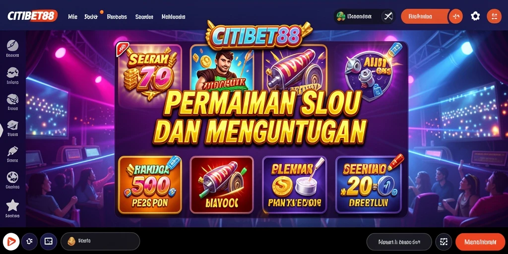Tampilan menarik dari gameplay Slot di CITIBET88.