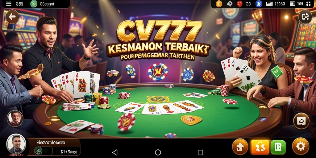 Tampilan menarik dari gameplay Kasino CV777 yang seru dan interaktif.