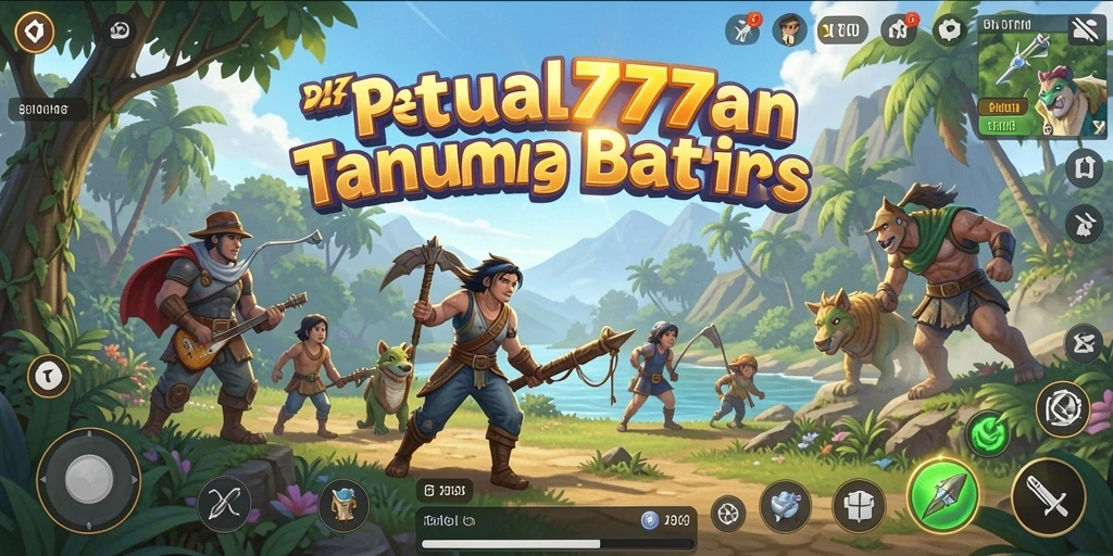 Tampilan gameplay yang mendebarkan di dunia terbuka.