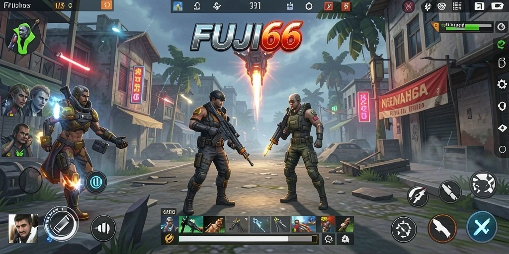 Screenshot utama FUJI66 menunjukkan antarmuka aplikasi Utility yang intuitif.
