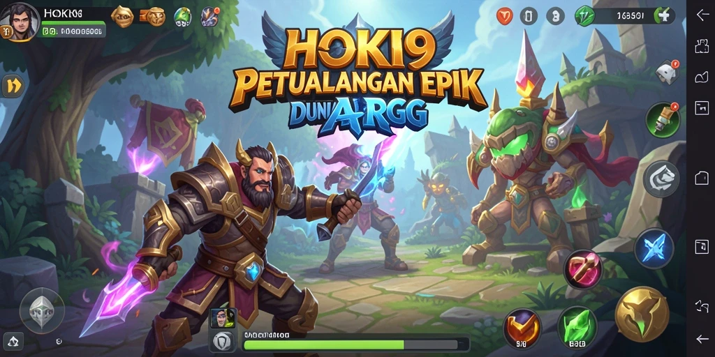 Tampilan menakjubkan dari gameplay HOKI9 yang penuh aksi.