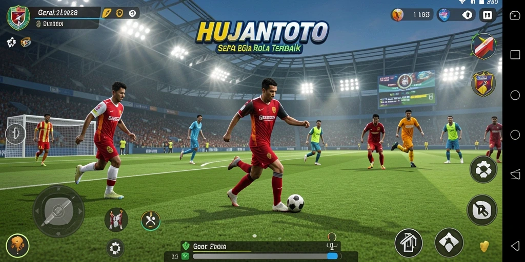 Tampilan gameplay seru dalam HUJANTOTO yang penuh aksi.
