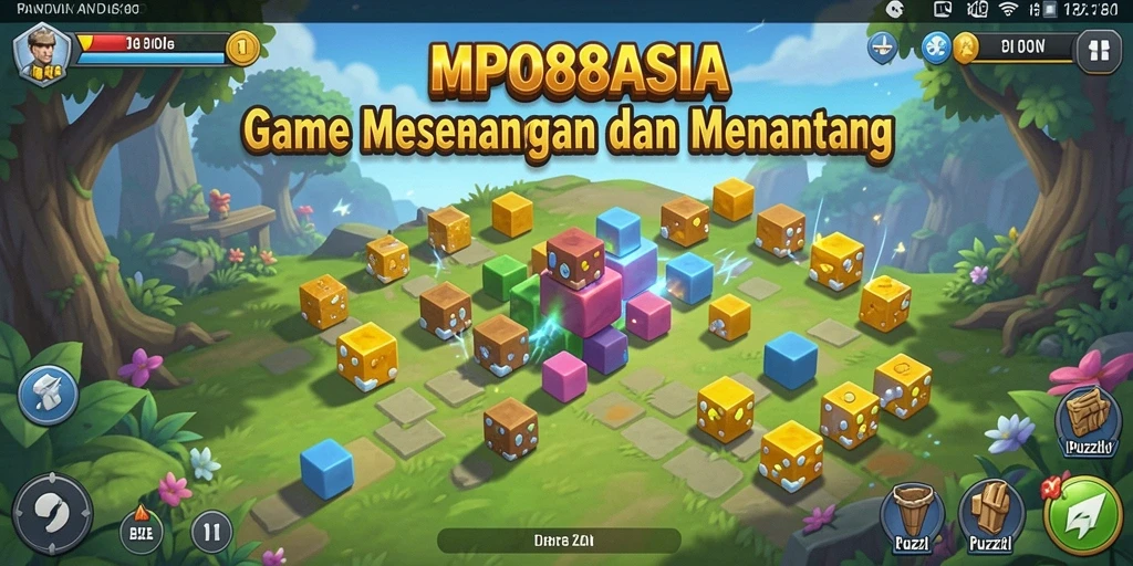 Screenshot gameplay <strong>MPO88ASIA</strong> menunjukkan teka-teki yang menantang dan seru.