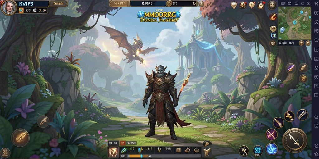 Gameplay RVIP3 yang mengasyikkan dan interaktif dengan teman-teman.